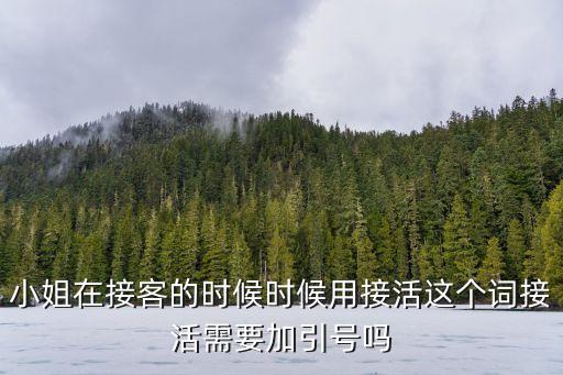 小姐接客，如果你愛(ài)的女人是做小姐的你看著她接客你會(huì)傷心嗎