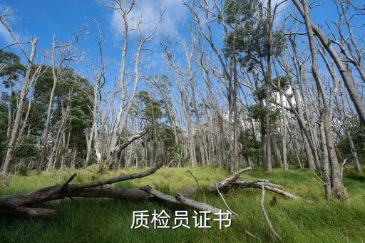 質(zhì)量員證書，質(zhì)檢員證書