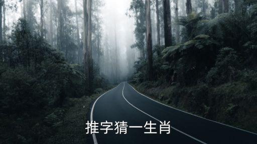 推字猜一生肖