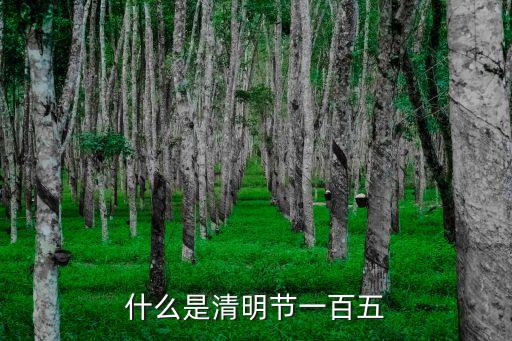 百五，民間的一百五是何日