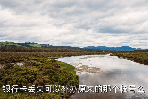 銀行卡丟失了能補辦原卡嗎，銀行卡弄丟了能不能按原來的卡號再補辦一張