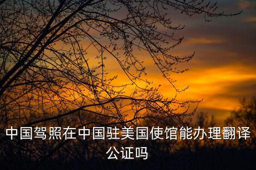 中國駕照翻譯公證，中國駕照翻譯件在哪里可以辦理