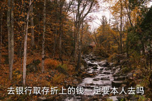 存折必須本人取嗎，儲(chǔ)蓄存折非本人能取錢么