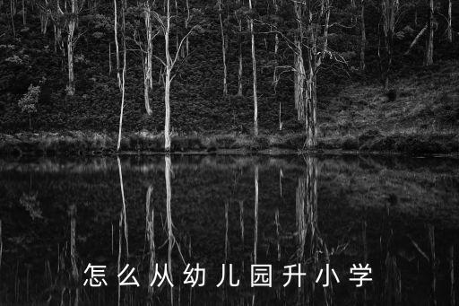 幼兒園升小學(xué)，怎 么 從 幼 兒 園 升 小 學(xué)