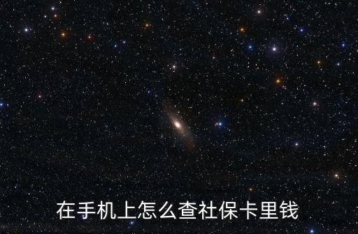 手機(jī)怎么查社?？ㄓ囝~，查社?？ㄓ囝~