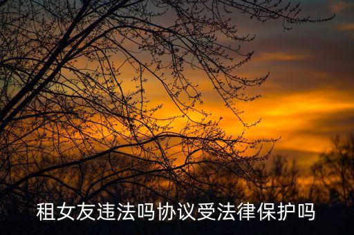 租女友違法嗎協(xié)議受法律保護(hù)嗎