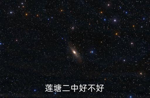 蓮塘二中好不好