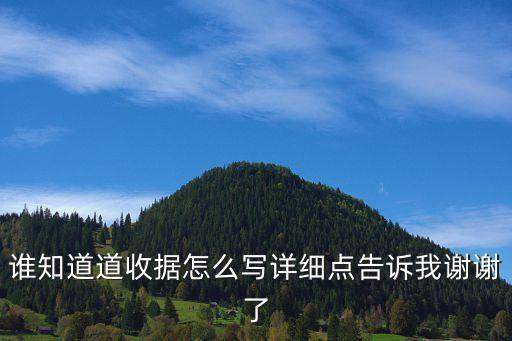 收據(jù)模板手寫，收條怎么寫