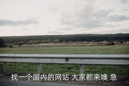 找一個(gè)國(guó)內(nèi)的網(wǎng)站 大家都來(lái)噢 急
