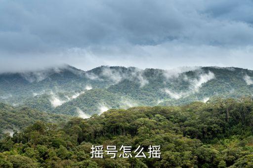 搖號(hào)怎么搖