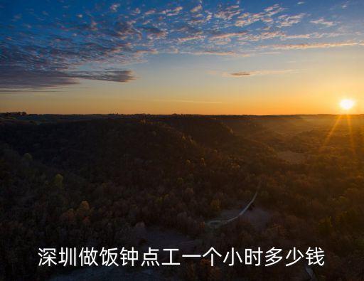 深圳做飯鐘點(diǎn)工一個(gè)小時(shí)多少錢(qián)