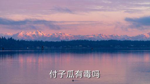 付子瓜有毒嗎