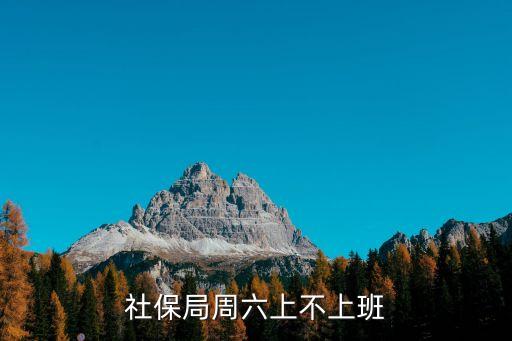 社保局周六上不上班