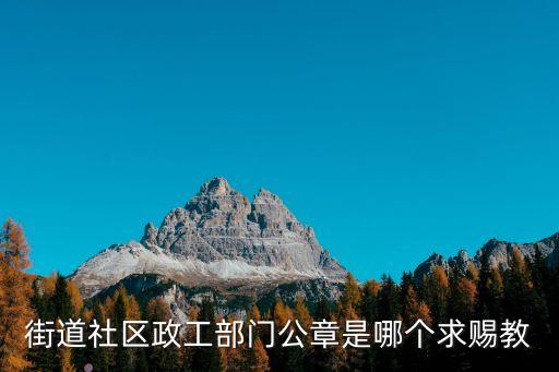 社區(qū)公章，社區(qū)印章上有哪些字