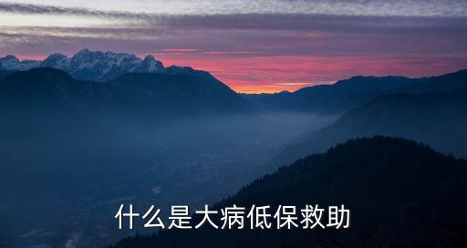 低保戶大病救助，獨(dú)生子女低保戶重大疾病有補(bǔ)助嗎