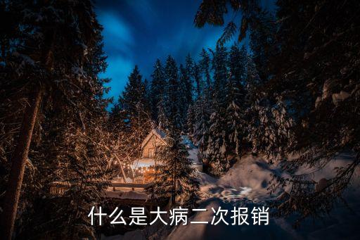 大病二次報銷，重大疾病二次報銷每年什么時間開始