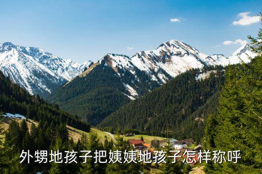 姨甥，外甥地孩子把姨姨地孩子怎樣稱呼