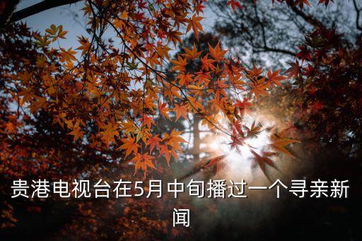 貴港電視臺，11月2日早上740貴港廣播電視臺一套新聞綜合頻道收看快樂
