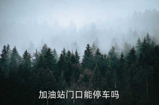 加油站停車，加油站門口能停車嗎