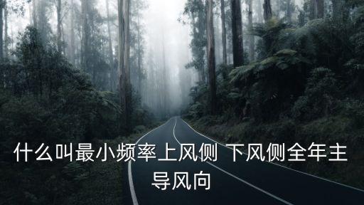 什么叫最小頻率上風(fēng)側(cè) 下風(fēng)側(cè)全年主導(dǎo)風(fēng)向