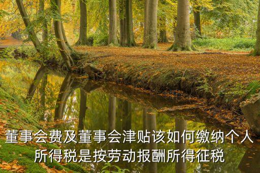 董事會(huì)費(fèi)，董事會(huì)費(fèi)應(yīng)該入哪個(gè)科目
