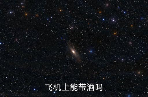 飛機上能帶酒嗎
