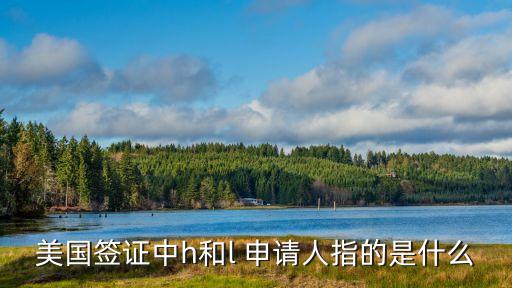 美國簽證中h和l 申請(qǐng)人指的是什么