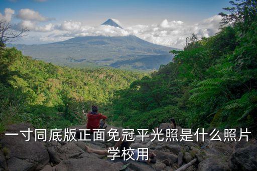 一寸同底版正面免冠平光照是什么照片學(xué)校用