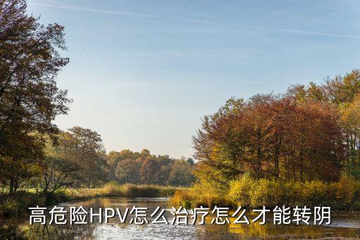 vte高風險，高危險HPV怎么治療怎么才能轉(zhuǎn)陰