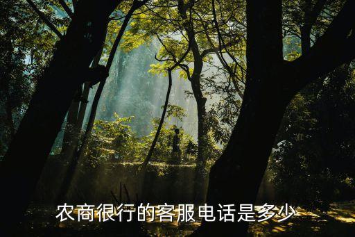 農(nóng)商銀行服務(wù)熱線(xiàn)，農(nóng)商行客服電話(huà)是多少