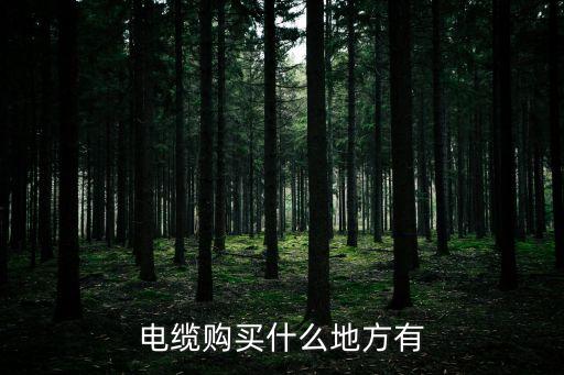 電纜購買什么地方有