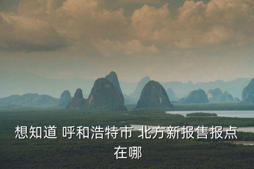想知道 呼和浩特市 北方新報(bào)售報(bào)點(diǎn) 在哪