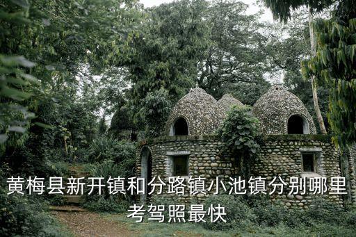 黃梅縣新開(kāi)鎮(zhèn)和分路鎮(zhèn)小池鎮(zhèn)分別哪里考駕照最快