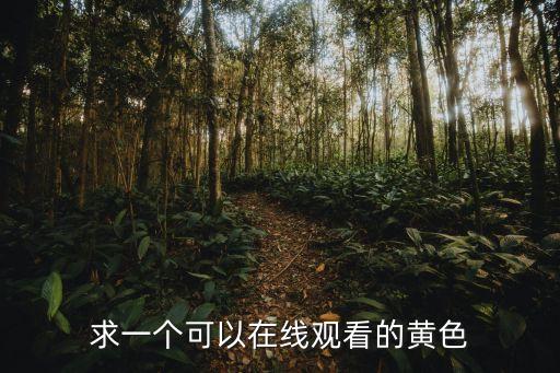 黃站在線看，求一個(gè)可以在線觀看的黃色