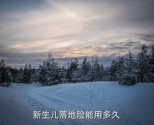 新生兒落地險能用多久