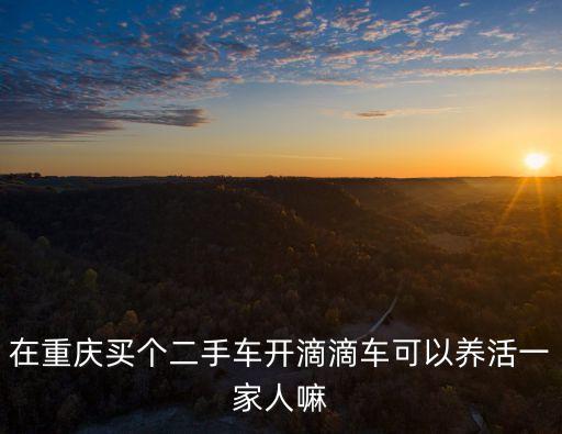 在重慶買個(gè)二手車開滴滴車可以養(yǎng)活一家人嘛