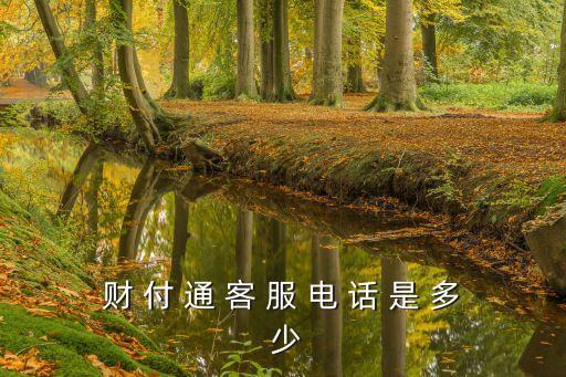 財(cái)付通電話(huà)，財(cái)付通公司客服熱線(xiàn)電話(huà)是什么 tk