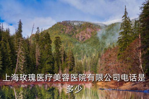 玫瑰醫(yī)院，上海整容醫(yī)院哪些最好