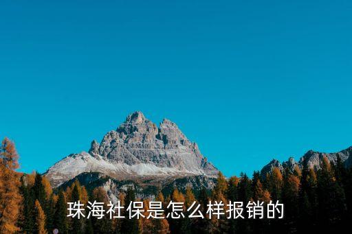 珠海社保是怎么樣報(bào)銷的