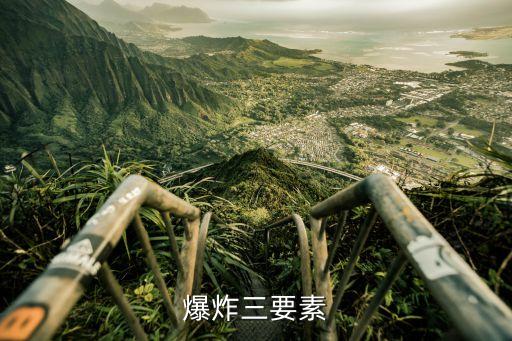 爆炸三要素，瓦斯爆炸三要素