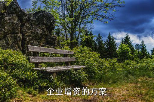 增資方案，企業(yè)增資的方案