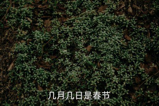 新春是幾月幾號(hào)，春節(jié)一般是幾月幾日