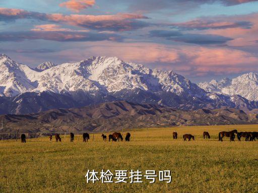 體檢要掛號嗎，去醫(yī)院體檢需要掛號嗎