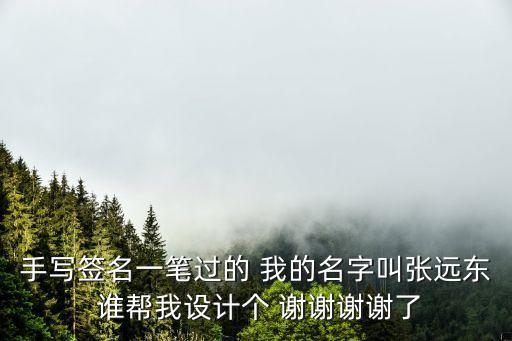 張遠(yuǎn)東，爸爸姓張輩份遠(yuǎn)字
