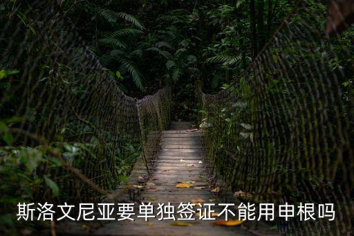 斯洛文尼亞要單獨(dú)簽證不能用申根嗎