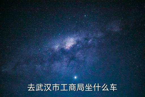 去武漢市工商局坐什么車
