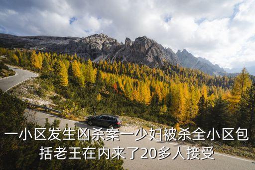 廈門何厝命案，一小區(qū)發(fā)生兇殺案一少婦被殺全小區(qū)包括老王在內(nèi)來了20多人接受