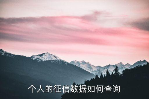 怎么查個(gè)人征信記錄，請(qǐng)問在哪里可以查詢個(gè)人的征信報(bào)告是怎么查詢的呢