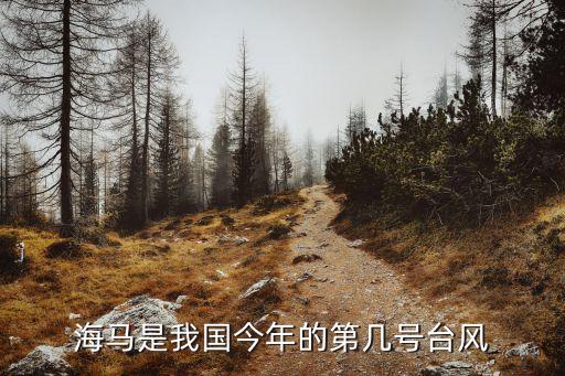 海馬是我國(guó)今年的第幾號(hào)臺(tái)風(fēng)