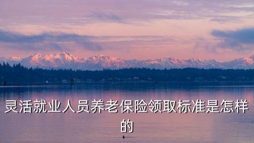 靈活就業(yè)險(xiǎn)，靈活就業(yè)社保怎么交